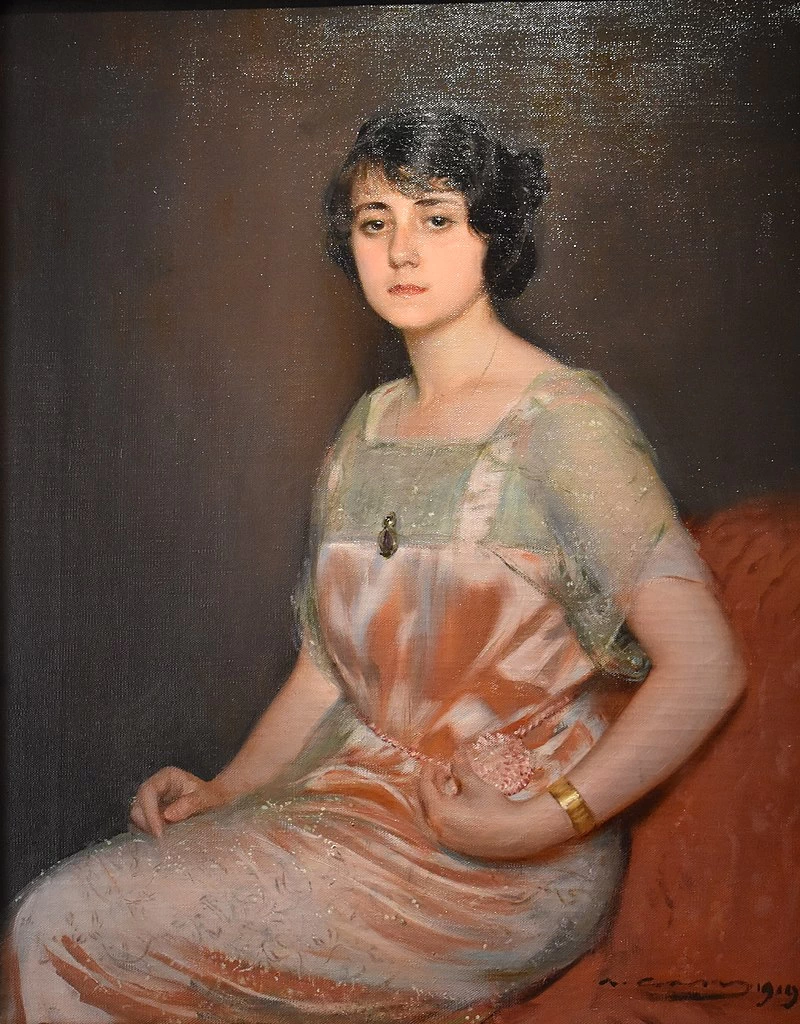 Ramon Casas - 104, Ritratto di Madeleine Troy